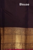 Pure Handloom Butta Contrast Kanjeevaram Silk Saree
